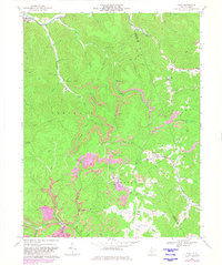Download a high-resolution, GPS-compatible USGS topo map for Tioga, WV (1982 edition)