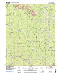 Download a high-resolution, GPS-compatible USGS topo map for Trace, WV (2003 edition)