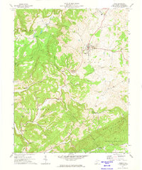 Download a high-resolution, GPS-compatible USGS topo map for Union, WV (1974 edition)