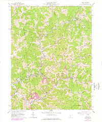 Download a high-resolution, GPS-compatible USGS topo map for Vadis, WV (1977 edition)