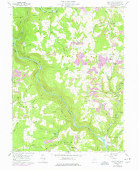 Download a high-resolution, GPS-compatible USGS topo map for Valley Point, WV (1977 edition)