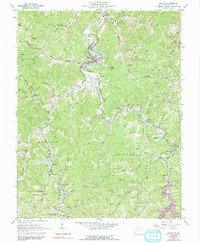 Download a high-resolution, GPS-compatible USGS topo map for Wayne, WV (1991 edition)