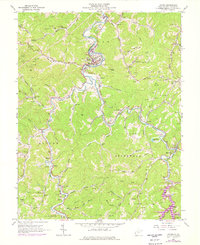 Download a high-resolution, GPS-compatible USGS topo map for Wayne, WV (1977 edition)