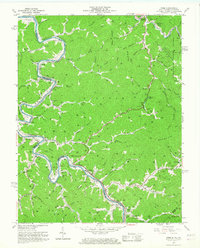 Download a high-resolution, GPS-compatible USGS topo map for Webb, WV (1967 edition)