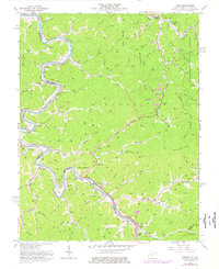 Download a high-resolution, GPS-compatible USGS topo map for Webb, WV (1976 edition)