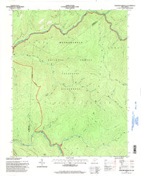 Download a high-resolution, GPS-compatible USGS topo map for Webster Springs SE, WV (1998 edition)