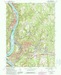Download a high-resolution, GPS-compatible USGS topo map for Weirton, WV (1990 edition)