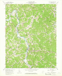 Download a high-resolution, GPS-compatible USGS topo map for West Hamlin, WV (1966 edition)