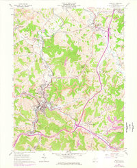 Download a high-resolution, GPS-compatible USGS topo map for Weston, WV (1978 edition)