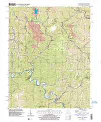 preview thumbnail of historical topo map of Mingo County, WV in 2001