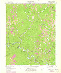 Download a high-resolution, GPS-compatible USGS topo map for Wharncliffe, WV (1979 edition)