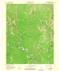 Download a high-resolution, GPS-compatible USGS topo map for Wharncliffe, WV (1966 edition)