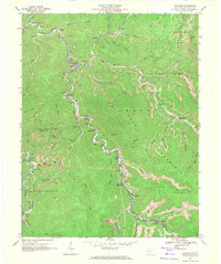 Download a high-resolution, GPS-compatible USGS topo map for Wharton, WV (1971 edition)