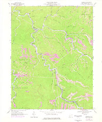 Download a high-resolution, GPS-compatible USGS topo map for Wharton, WV (1977 edition)