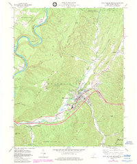 Download a high-resolution, GPS-compatible USGS topo map for White Sulphur Springs, WV (1984 edition)