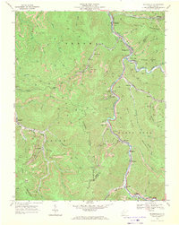 Download a high-resolution, GPS-compatible USGS topo map for Whitesville, WV (1971 edition)