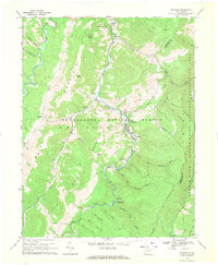 Download a high-resolution, GPS-compatible USGS topo map for Whitmer, WV (1971 edition)