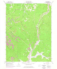Download a high-resolution, GPS-compatible USGS topo map for Widen, WV (1977 edition)