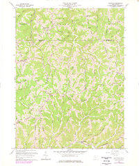 Download a high-resolution, GPS-compatible USGS topo map for Wileyville, WV (1977 edition)