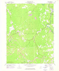 Download a high-resolution, GPS-compatible USGS topo map for Winona, WV (1977 edition)