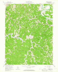Download a high-resolution, GPS-compatible USGS topo map for Winslow, WV (1965 edition)