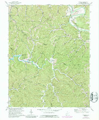 Download a high-resolution, GPS-compatible USGS topo map for Winslow, WV (1987 edition)