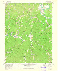 Download a high-resolution, GPS-compatible USGS topo map for Winslow, WV (1973 edition)