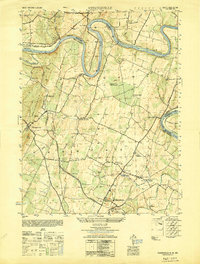 Download a high-resolution, GPS-compatible USGS topo map for Hedgesville, WV (1949 edition)