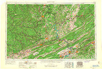 Download a high-resolution, GPS-compatible USGS topo map for Bluefield, WV (1967 edition)