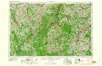 1961 Map of Clarksburg