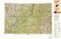 Download a high-resolution, GPS-compatible USGS topo map for Clarksburg, WV (1989 edition)