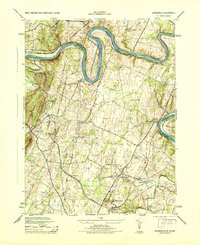 Download a high-resolution, GPS-compatible USGS topo map for Hedgesville, WV (1944 edition)
