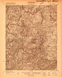 1921 Map of Alderson, WV