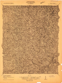 Download a high-resolution, GPS-compatible USGS topo map for Bald Knob, WV (1910 edition)