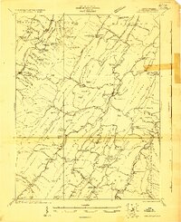 1924 Map of Franklin, WV