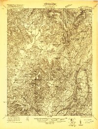 1921 Map of Clintonville