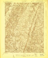 1922 Map of Durbin