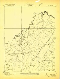preview thumbnail of historical topo map of Elk Garden, WV in 1919