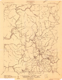 Download a high-resolution, GPS-compatible USGS topo map for Fayetteville, WV (1908 edition)