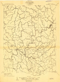 Download a high-resolution, GPS-compatible USGS topo map for Gassaway, WV (1908 edition)