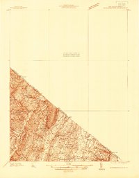 1937 Map of Gerrardstown
