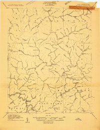 Download a high-resolution, GPS-compatible USGS topo map for Gilbert, WV (1909 edition)