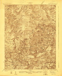 Download a high-resolution, GPS-compatible USGS topo map for Lobelia, WV (1923 edition)