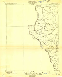 1911 Map of Louisa