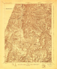 Download a high-resolution, GPS-compatible USGS topo map for Mingo, WV (1923 edition)