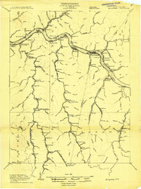 preview thumbnail of historical topo map of Montgomery, WV in 1908