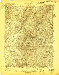 1921 Map of Moorefield