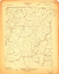 1913 Map of Pickens