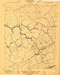 1909 Map of Anawalt, WV