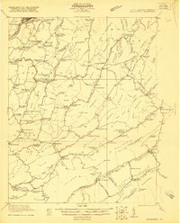 Download a high-resolution, GPS-compatible USGS topo map for Ronceverte, WV (1921 edition)